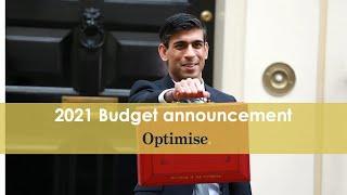 Rishi Sunak 3rd March 2021 Budget