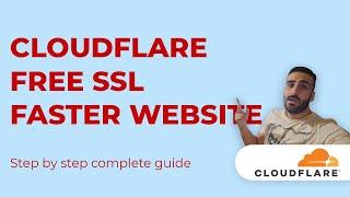 How I connect Cloudflare to your website + Free SSL + Faster website [2021]