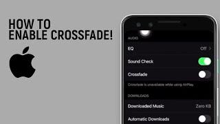 How To Enable Crossfade On Apple Music IOS 17 [easy]