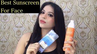 Best Sunscreen For Face For All  skin Types / Unnati Rajput