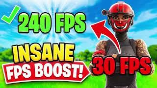 2 Quick Tips To BOOST FPS In Fortnite!  (Huge FPS Boost) chapter 5