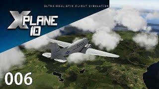 Weltreise in der DC3  ► Let's Fly X-Plane 10 #06  [4k] LFAC nach EGLL Teil 1