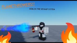 FLAMETHROWERS!!! | Roblox Studio