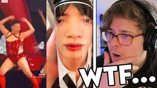 First Time Reacting to K-POP TikToks Memes That Made Me lol