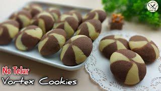 Resep Vortex Cookies Renyah Tanpa Telur