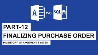 Inventory Management System | Part-12 | Finalize Purchase Order Form