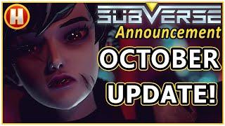 NEXT Subverse Update is coming OCTOBER