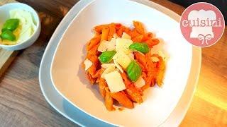 ONE POT PASTA | Nudeln in cremiger Tomatensoße - vegetarische Gerichte [deutsch] - CUISINI