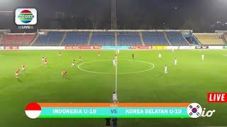  SEDANG BERLANGSUNG INDONESIA U19 VS KOREA SELATAN U19 - FRIENDLY MATCH 2022