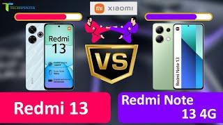 Redmi 13 vs Redmi Note 13 4G | Detailed Comparison | Which Redmi is Best for You?