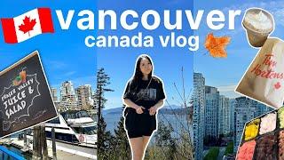 weekend in Vancouver VLOG , delicious food & Granville Island!