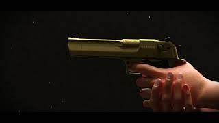 Shooting Desert Eagle | 3D Animation | Blender2.9