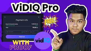 How To Get VidiQ Pro for Free 2022  For Lifetime 2022