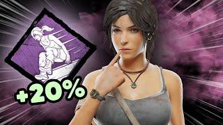 Lara Croft's new vault-speed perk is CLUTCH | Dead by Daylight