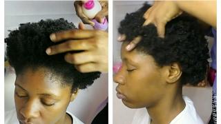 ASMR AFROKinky Hair Play & Scalp Massage (Gum Chewing) Requested #10