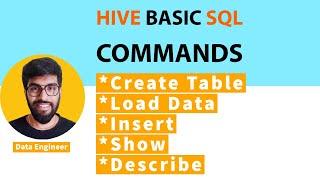 Hive SQL [Create| Load| Insert | Show]