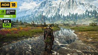 Skellige Looks Unreal In Witcher 3 Next Gen Update [HDR 10-bit] Extreme RT With DLSS