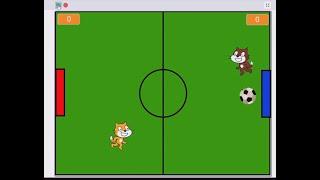 Basic Scratch 3.0 Tutorial Move 03 with mini-game football 基本Scratch 3.0移动03与迷你游戏足球