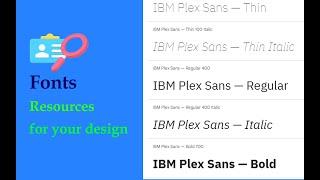 How to get best fonts resources for UIUX Design