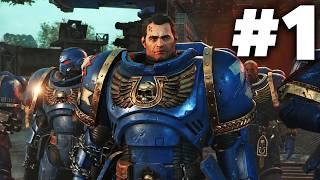 SPACE MARINE 2 Gameplay Walkthrough Part 1 - INTRO (Campaign)