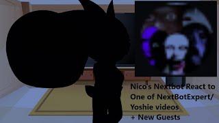 Nico's Nextbot react to One of Yoshie/NextBotExpert Videos//channel link in desc//Enjoy!