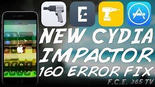 BIG CYDIA IMPACTOR UPDATE FROM SAURIK: FIX ERROR 160 AND MORE