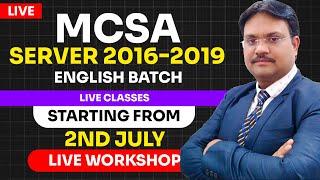 MCSA Server 2016-2019 (English) | New Batch Starting | TGM Infotech Pvt. Ltd.