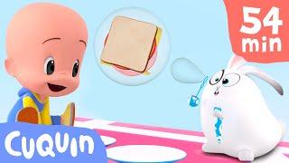 Bubble picnic  Learn about food and colors with Cuquin | Educational videos for children