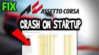 Assetto Corsa – How to Fix Crash on Startup – Complete Tutorial