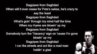 Eminem - Bagpipes from Baghdad lyrics [HD]