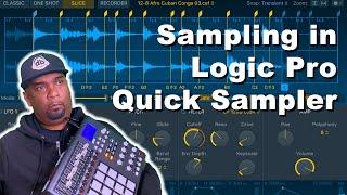 Sampling Made Easy: Logic Pro Quick Sampler | Boom Bap Beat