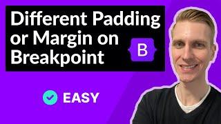 Responsive Padding & Margin (Different On Breakpoints) In Bootstrap 5