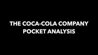 The Coca-Cola Company Pocket Analysis by Meedius International