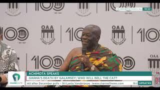 Achimota Speaks | Full Panel Discussion: Ghana's Death by Galamsey; Who will Bell the Cat?