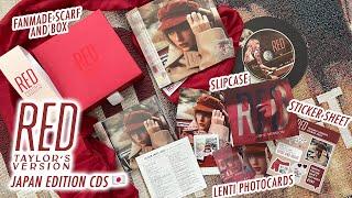 Taylor Swift RED (Taylor’s Version) - Japan Deluxe and Standard CD Unboxing + PH Store Freebies ️