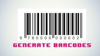 Generate Barcodes with PHP