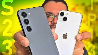 Galaxy S23 vs Iphone 13: Os Preços Caíram! Qual Celular Comprar?