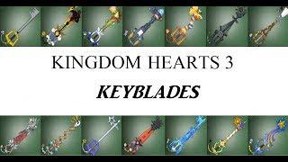 Kingdom Hearts 3 - All Keyblades Shotlocks and Formchanges (Tiri e Fusioni) - See descr. for index