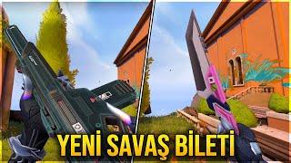 YENİ SAVAŞ BİLETİ OYNANIŞ! ALINIR MI? (VALORANT Yeni Skinler)