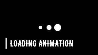 Three Dots Loading Animation using HTML & CSS | Coding With Mido