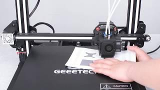 GEEETECH A30T 3D Printer Unbox Setup and Print!