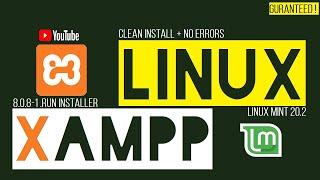 How to Install XAMPP on Linux Mint 20.2 | XAMPP Linux Install | XAMPP localhost | XAMPP Linux