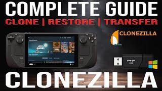 Do This BEFORE Replacing Your SSD! | Clonezilla | Steam Deck | Ayaneo | ROG Ally