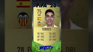 FERRAN TORRES FIFA EVOLUTION #fifa #football #shorts #viral #fifa23