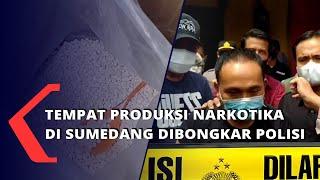 Polisi Bongkar Produksi Rumahan Narkotika di Kota Tahu