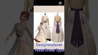 | Designerplanet Anna Gowns | Frozen2 Anna Outfits and Dress