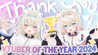 【VTUBER OF THE YEAR 2024】an award for these silly demon dogs?! ️  【FUWAMOCO】