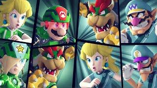 Mario Strikers Battle League Turbo Cup Match # 54 Warriors Mario , Peach , Rosalina & Bowser