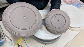 How to Make Plates for a Cake Stand: Using the RD2 GR Pottery Forms & WA2 System