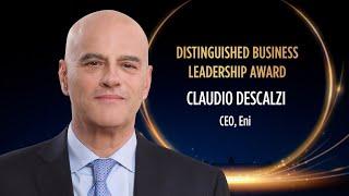 Claudio Descalzi-Distinguished Business Leadership Award